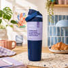 Owala FreeSip Sway 30 oz Insulated Stainless Steel Water Bottle – Navy Blue