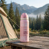 Owala FreeSip Water Bottle 32 oz – Pink Floral Stainless Steel Insulated Water Bottle
