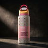 Owala FreeSip Water Bottle 32 oz – Stainless Steel Insulated Water Bottle with Straw – Pink Floral