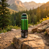Owala FreeSip Water Bottle 32 oz – Stainless Steel Insulated Water Bottle with Straw – Green